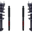 Front Complete Struts & Rear Shocks For Silverado 1500 2019-2023 4 Wheel Drive
