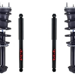 Front Complete Struts & Rear Shocks For Silverado 1500 2019-2023 4 Wheel Drive