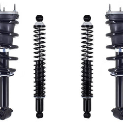 Front Struts & Rear Shocks W/ Coil Spring For Sierra 1500 19-2023 4 Wheel Drive