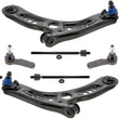 Mevotech Lower Control Arms Tie Rods & Links For Volkswagen Jetta 1.4L 19-2023