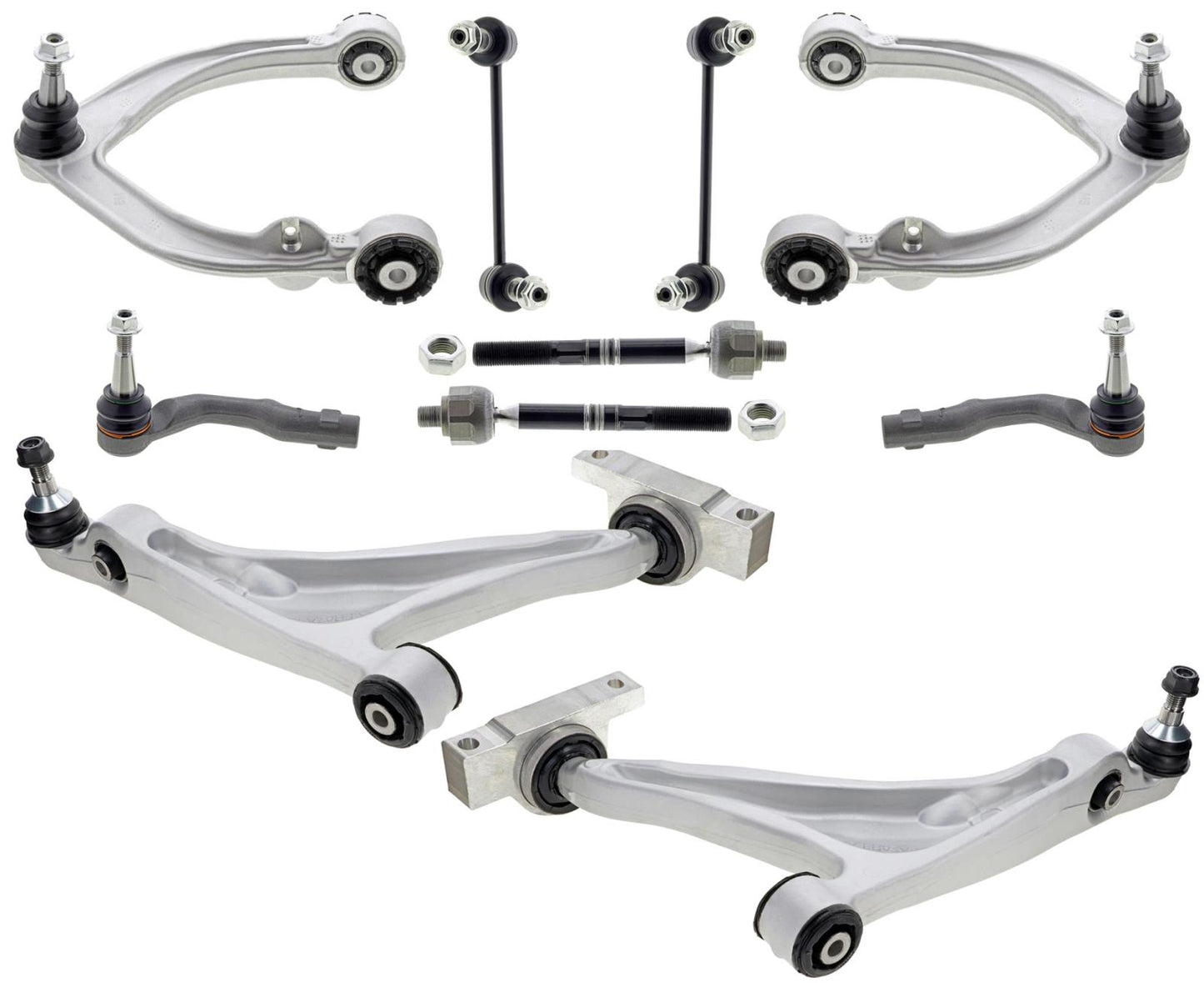 Front Control Arms W/ Ball Joints Tie Rods & Links For Volvo XC60 2018 22 2023
