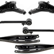 Mevotech Rear Lower & Upper Control Arms W/ Ball Joints For WRX STI 2015-2017