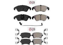 Front & Rear Disc Brake Pads Set For Audi S4 2012-2016 with 345MM Rotors