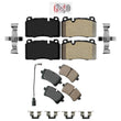 Front & Rear Disc Brake Pads Set For Porsche Macan 2015-2020 w/ 345MM Rotors