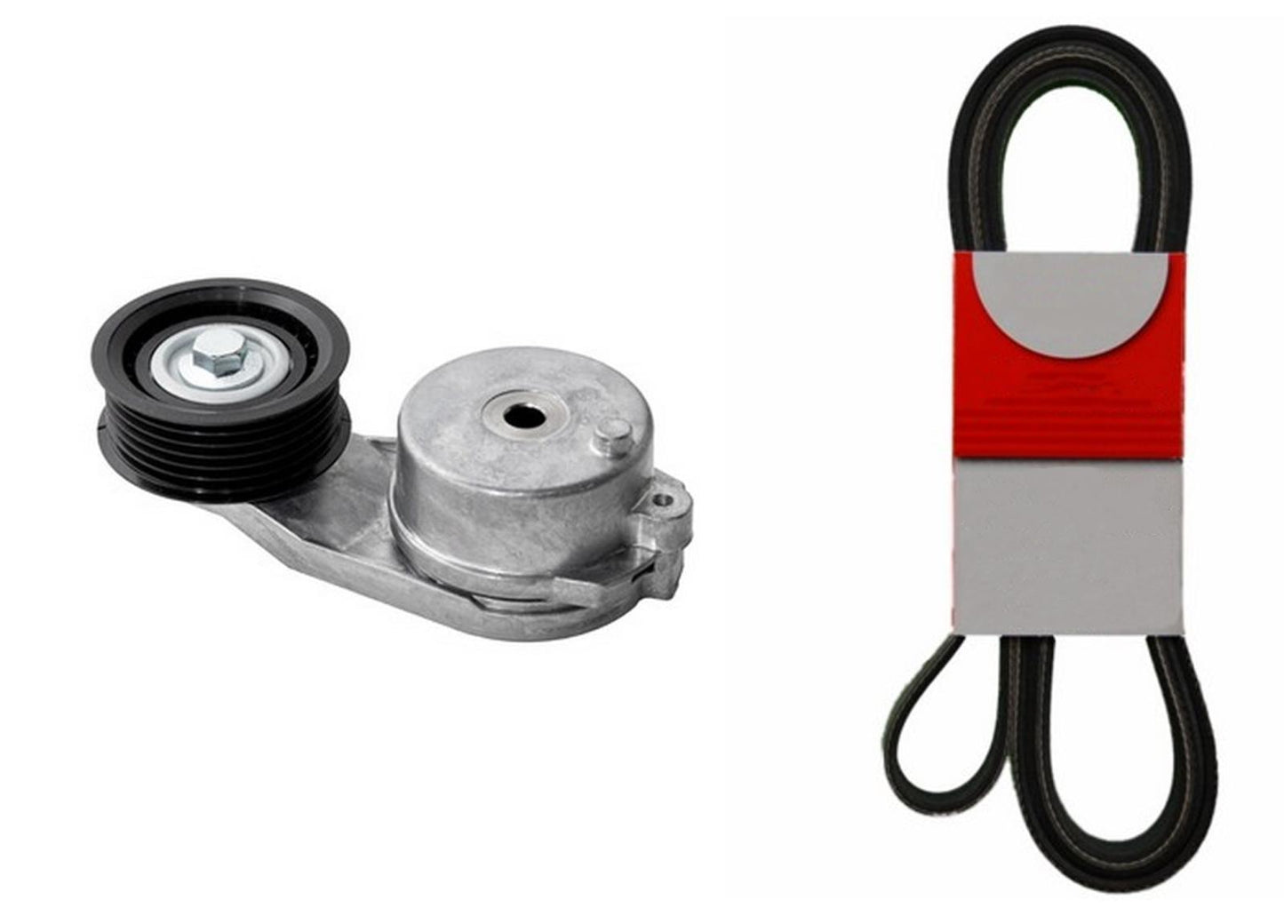 Engine Belt Tensioner & Engine Belt for Jeep Cherokee 2014 2022 3.2L Trailhawk