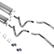 Dual Muffler Dual Tail Pipe for Lincoln Town Car 1995 1996 1997 4.6L