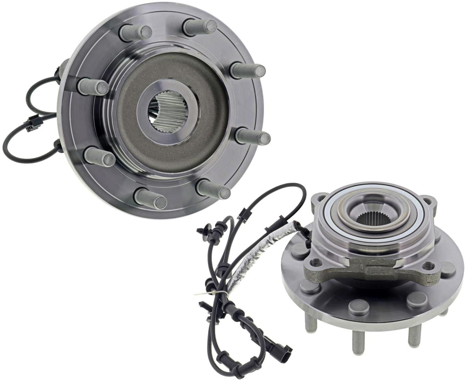 One Front Wheel Bearing & Hub Assembly For RAM 3500 2019 2020 2021 22 2023 2024