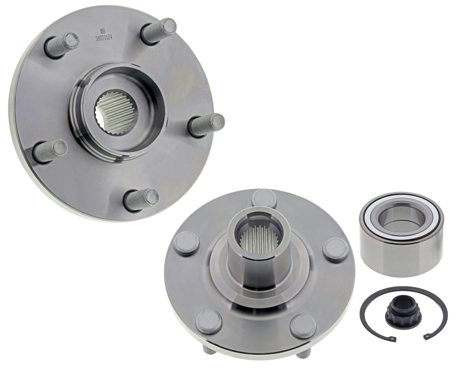 Front Wheel Bearing & Hub Kit For Toyota Sienna 2011 2019 2020 All Wheel Drive