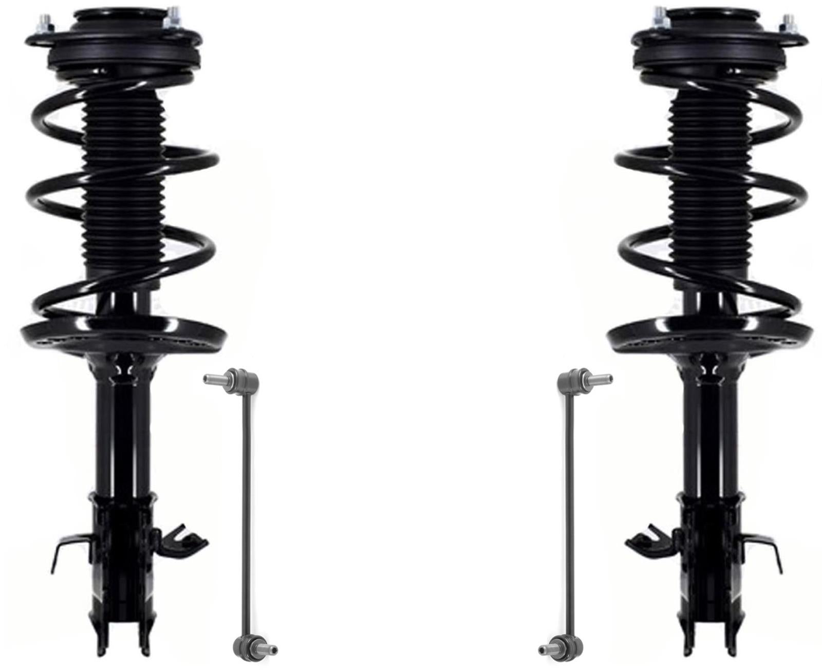 Front Complete Struts Assembly & Sway Bar Links For Subaru Impreza 2017 18 2019