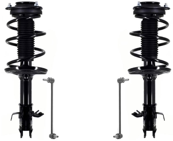 Front Complete Struts Assembly & Sway Bar Links For Subaru Impreza 2017 18 2019