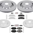 Front & Rear Rotors & Heavy Duty Pads For Explorer 2013-2019 Police Package