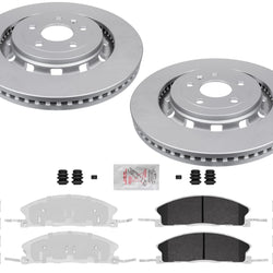 Front Rotors & Heavy Duty Brake Pads For Explorer 2013 2018 2019 Police Package