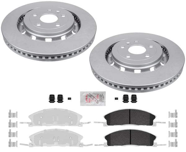 Front Rotors & Heavy Duty Brake Pads For Explorer 2013 2018 2019 Police Package