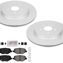 Rear Rotors & Heavy Duty Galvanized Pads For Explorer 2013-2019 Police Package