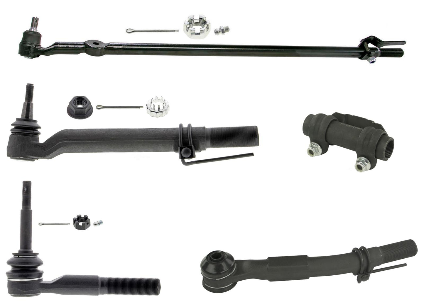Drag Link Tie Rod Ends for Ford F450 Super Duty 05 2006 2007 2008 2009 2010 4x4