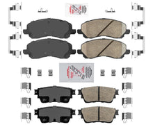 Front & Rear Brake Pads For Mitsubishi Outlander 2017-2021 W/ Electric Parking