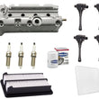 Engine Valve Cover Ignition Coils Tune Up Kit For Honda Civic 2.4L 2012-2015