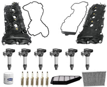 Engine Valve Covers Ignition Coils Tune Up Kit For Buick Enclave 3.6L 2010-2017