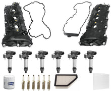 Engine Valve Covers Ignition Coils Tune Up Kit For Chevrolet Equinox 3.0L 10-12