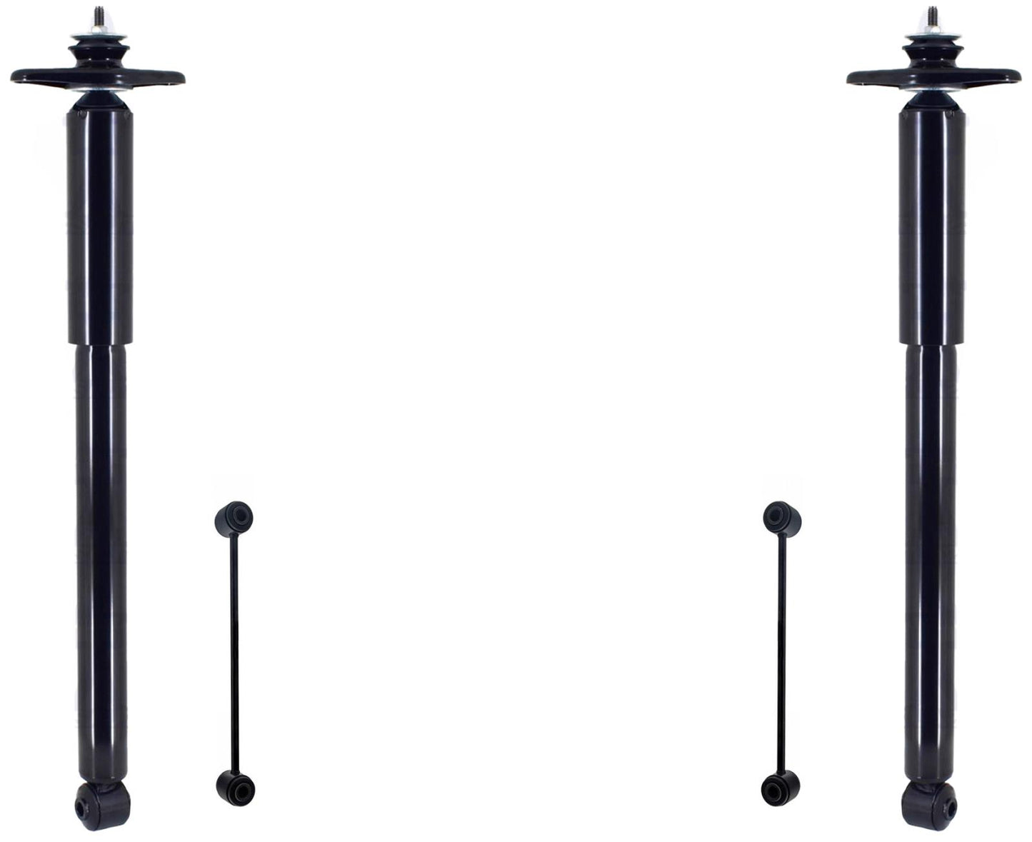 Rear Complete Shocks & Links For 300 2005-2010 RWD W/ Performance Suspension