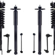 Front Struts Rear Shocks & Links For 300 05-2010 RWD W/ Performance Suspension