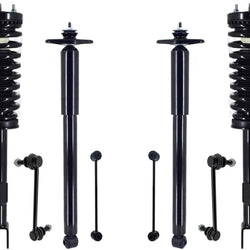 Front Struts Rear Shocks & Links For 300 05-2010 RWD W/ Performance Suspension