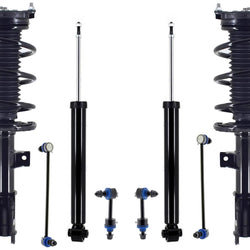 Front Struts Rear Shocks Absorber & Sway Bar Links For Telluride X-Line 2023-24