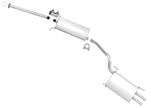 for 2003 2004 Honda Pilot 3.5L Exhaust System Muffler Resonator Tail Pipe