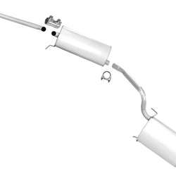 for 2003 2004 Honda Pilot 3.5L Exhaust System Muffler Resonator Tail Pipe