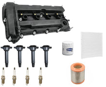 Engine Valve Cover Ignition Coils Tune Up Kit For Jeep Compass 2.4L 2011-2017