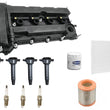 Engine Valve Cover Ignition Coils Tune Up Kit For Jeep Compass 2.4L 2011-2017