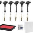 Direct Ignition Coils Spark Plugs Tune Up Kit For Infiniti Q70 3.5L 2014-2018