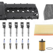 Engine Valve Cover Ignition Coils Tune Up Kit For Volkswagen Passat 3.6L 06-10
