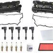 Engine Valve Covers Ignition Coils Tune Up Kit For Nissan 350Z 3.5L 2003-2006