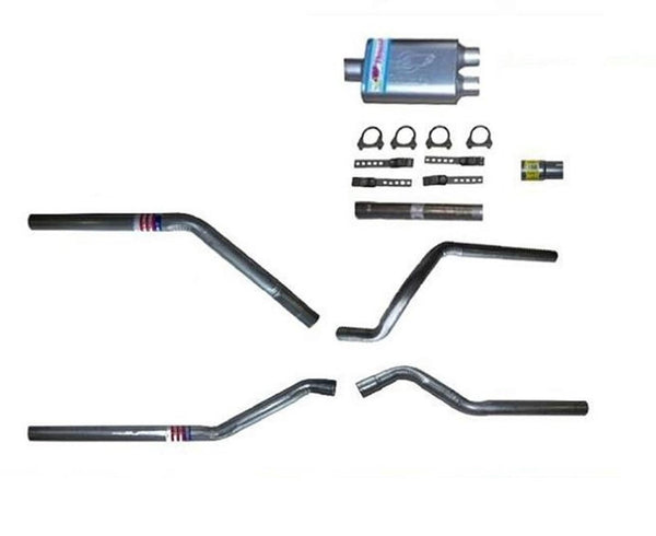 1998-2001 Fits Dodge Ram Pick Up 1500 BIG DADDY Dynomax Dual Exhaust Pipes