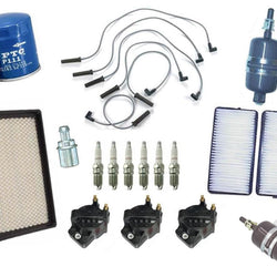 Spark Plugs Wires Coils Air Cabin & Gas Filters for Buick Rendezvous 3.4L 02-05