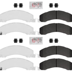 Galvanized Fleet Duty Disc Brake Pads for Dodge RAM 4500 5500 2008 2015 2024