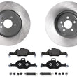 Coated Front Disc Brake Rotors Disc Brake Pads for BMW X5 2019-2023 3.0L 348MM