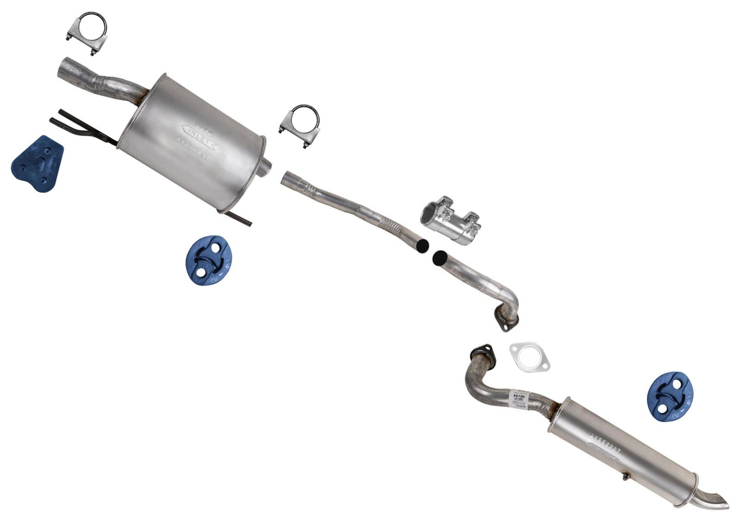 Weld on Muffler Pipe Resonator for KIA Soul 2014 2015 2019 1.6 Natural Aspirated