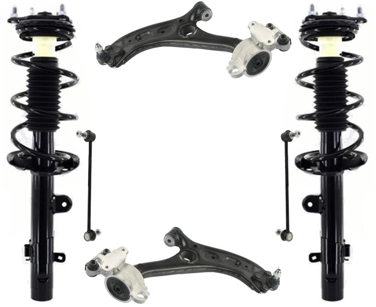 Front Complete Struts Lower Control Arms & Links For Honda CR-V 2017 2021 2022