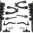 Front Struts Control Arms Tie Rods Ball Joints For IS250 06-13 All Wheel Drive