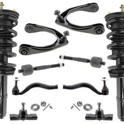 Front Struts Control Arms Tie Rods Ball Joints For IS250 06-13 All Wheel Drive