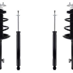 Complete Coil Spring Struts + Rear Shocks for BMW X3 2004 2006 2007 2008 2010