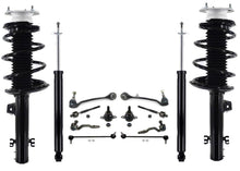 Coil Spring Struts Rear Shocks Control Arm Kit for BMW X3 2004 2005 2006 2007