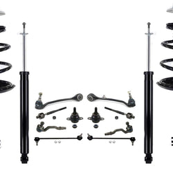 Coil Spring Struts Rear Shocks Control Arm Kit for BMW X3 2004 2005 2006 2007