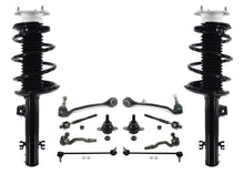 Coil Spring Struts Control Arms Tie Rods Sway Bar Ball J for BMW X3 2004 2007