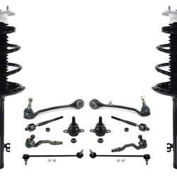 Brazos de control de puntales delanteros, varillas de amarre, rótulas de enlace de barra estabilizadora para BMW X3 04-07