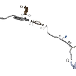 Resonator Pipe Dual Muffler Exhaust System for GMC Acadia SL SLE 2013 2015 2016