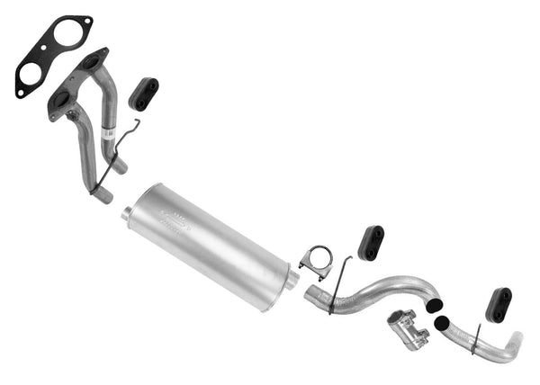 Muffler Tail Pipe Exhaust For Chevrolet Tahoe 1996 1997 1998 1999 2 Door 5.7