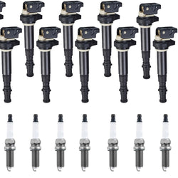 Direct Ignition Coils & Spark Plugs For BMW M5 5.0L 2006 2007 2008 2009 2010
